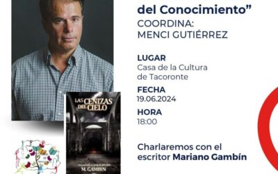 Reunión del club de lectura de narrativa “Círculo del Conocimiento” coordinado por Mency Gutiérrez