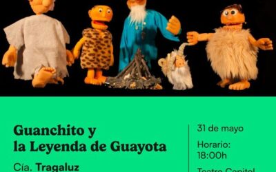 Obra «Guanchito y la leyenda de Guayota» de la Compañia Tragaluz Teatro