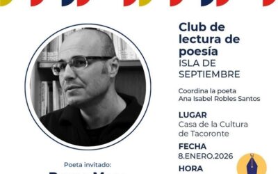 Club de Poesía Isla de Septiembre coordinador por Ana Robles