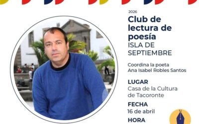 Club de Poesía Isla de Septiembre coordinador por Ana Robles