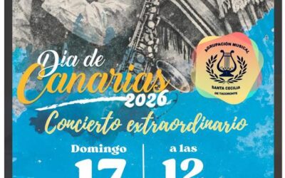 Concierto extraordinario por el día de Canarias de la Banda Santa Cecilia